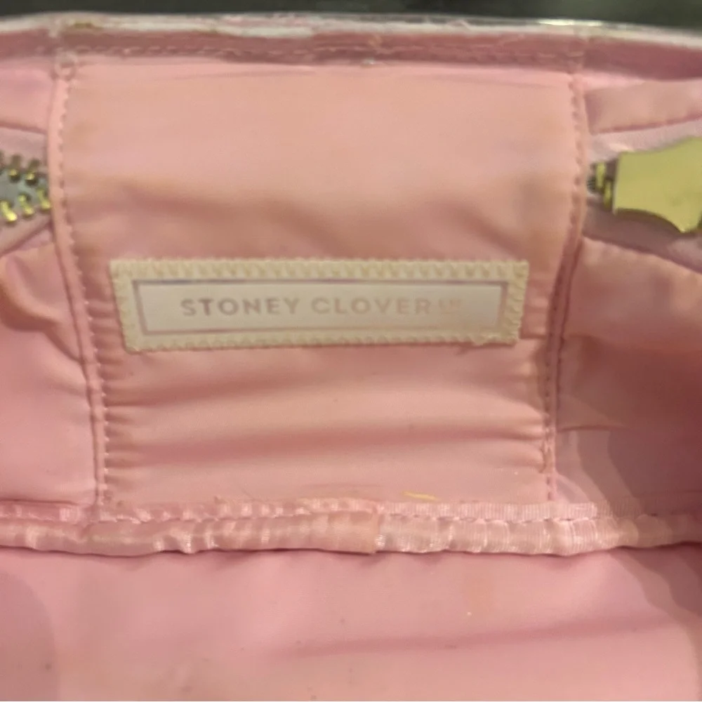 Stoney Clover Lane Pink Glam Makeup Bag